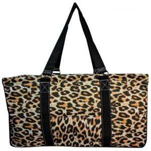 Animal Print Large Utility Tote New